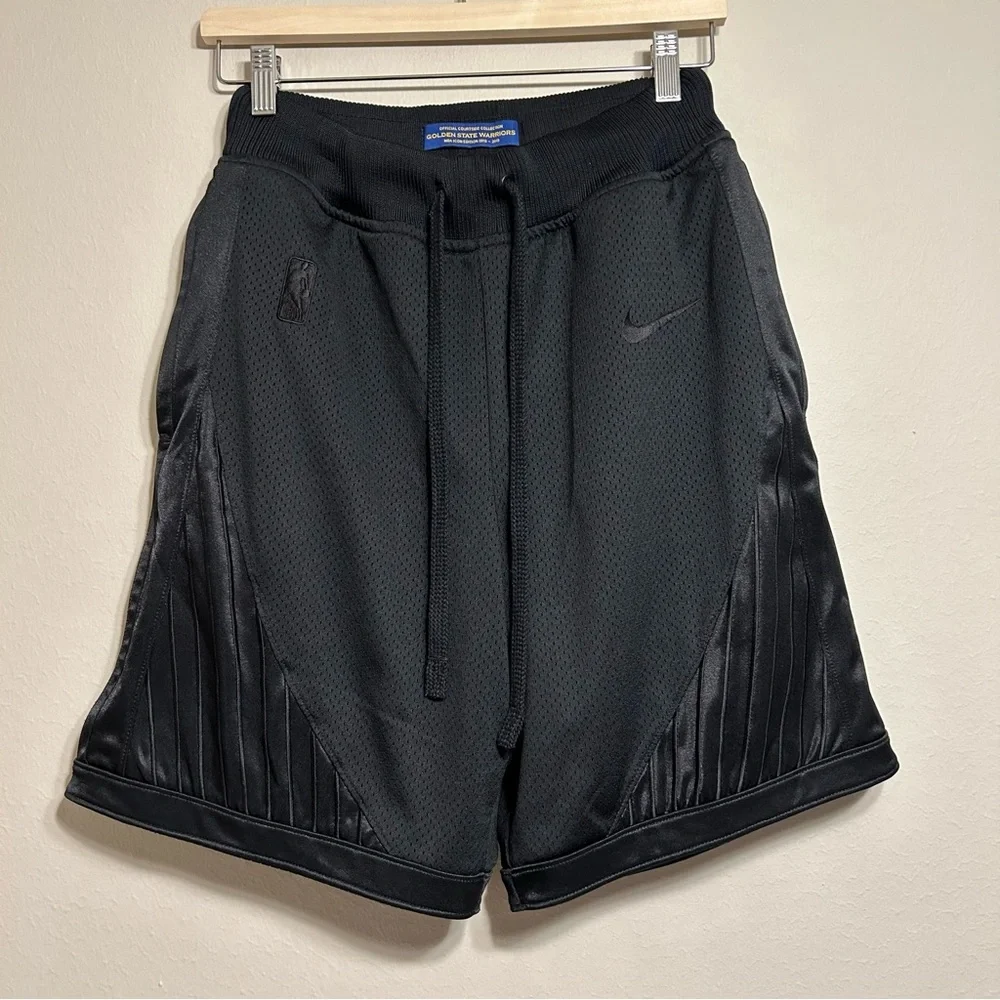 NIKE Golden State Warriors Courtside Icon‎ Basketball Shorts Size S